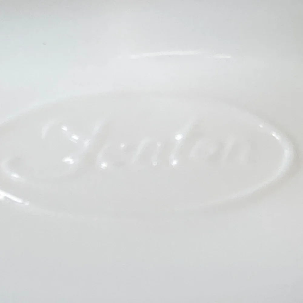 Vintage Fenton White Milk Glass Hobnail Shoe Slipper Covered Trinket Dish Candy